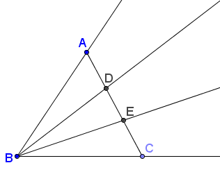 trisecting an angle