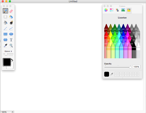What is paint equivalent in mac os x